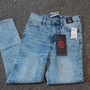 NWT, Celebrity Pink Light Blue Skinny Jeans